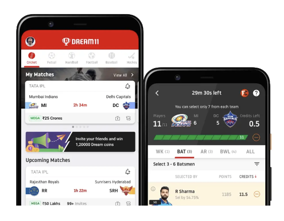 Dream11 Mobile App