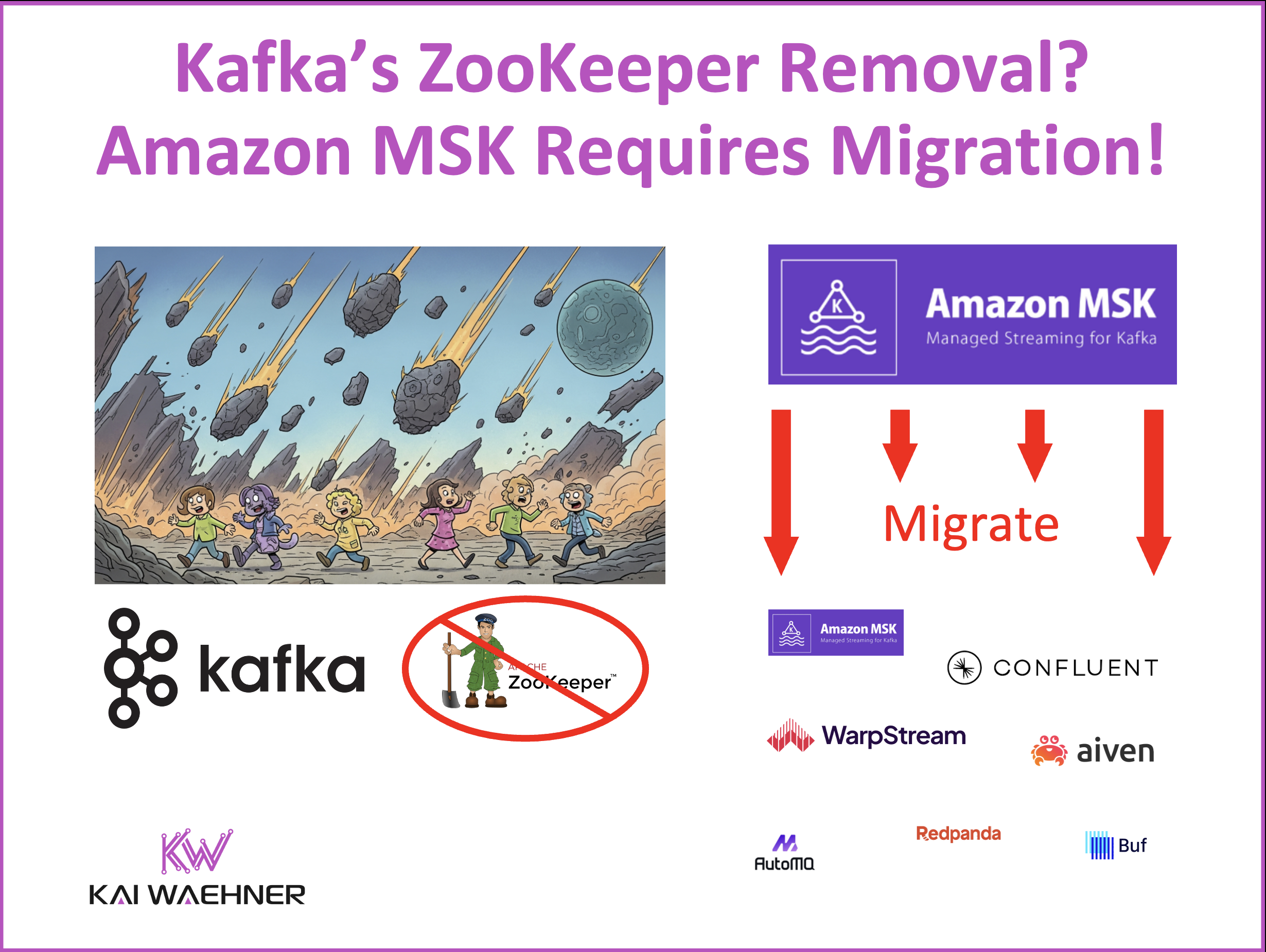 Amazon MSK Forces a Kafka Cluster Migration from ZooKeeper to KRaft