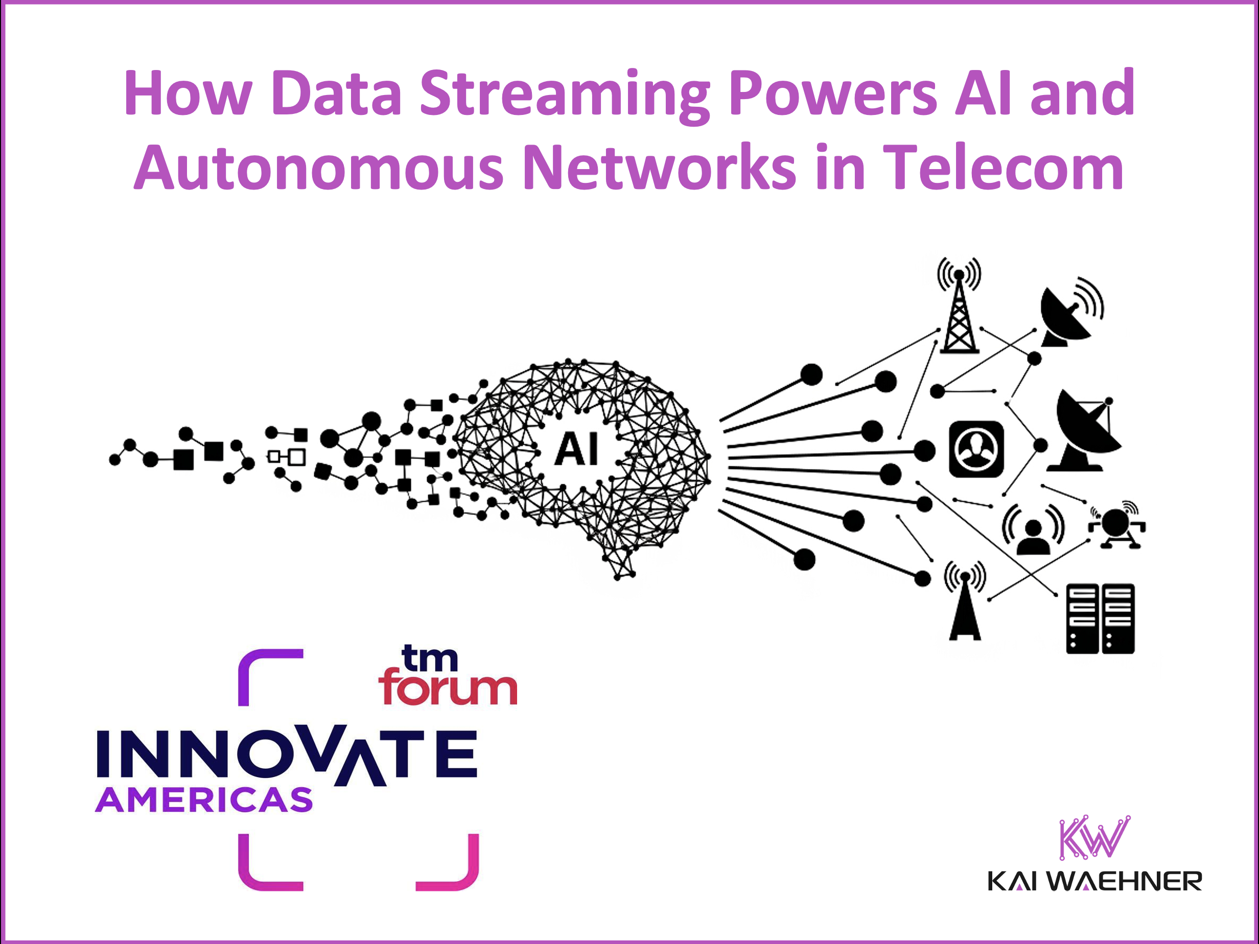 How Data Streaming with Apache Kafka and Flink Powers AI and Autonomous Networks in the Telecom Industry