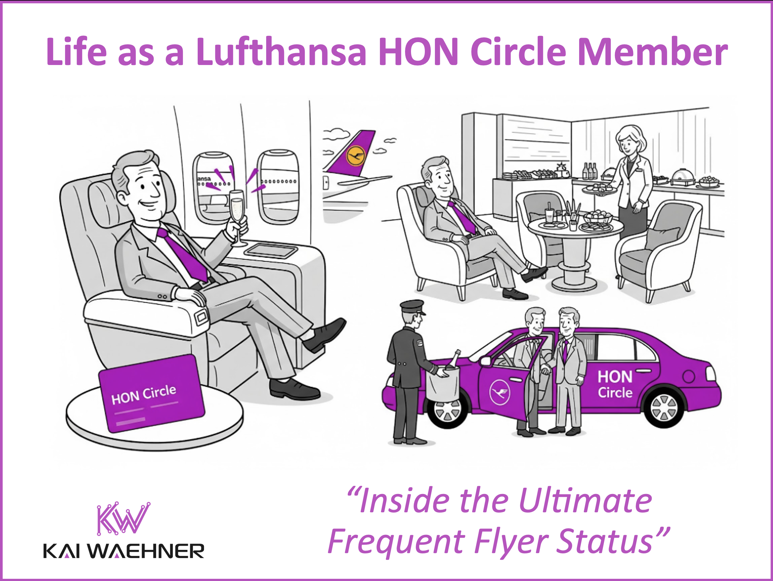 Life as a Lufthansa HON Circle Frequent Flyer Status or Swiss Austrian Member